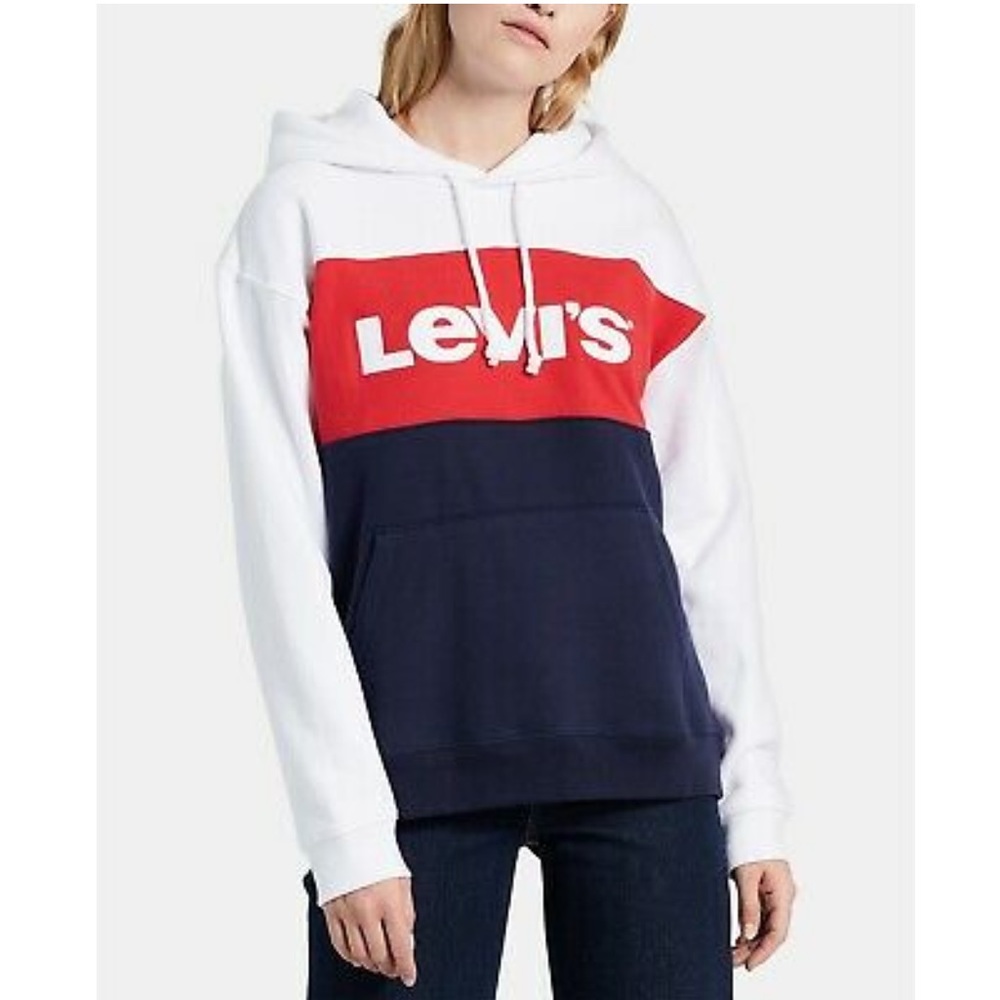 Levi’s red, white, blue Hoodie